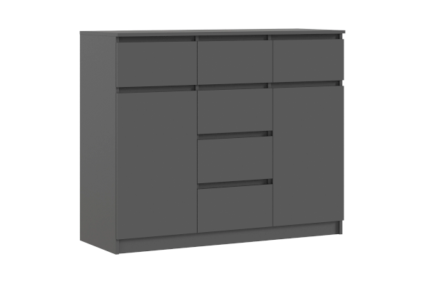 Комод Челси 1200 с 2 дверьми и 6 ящиками (Миф)